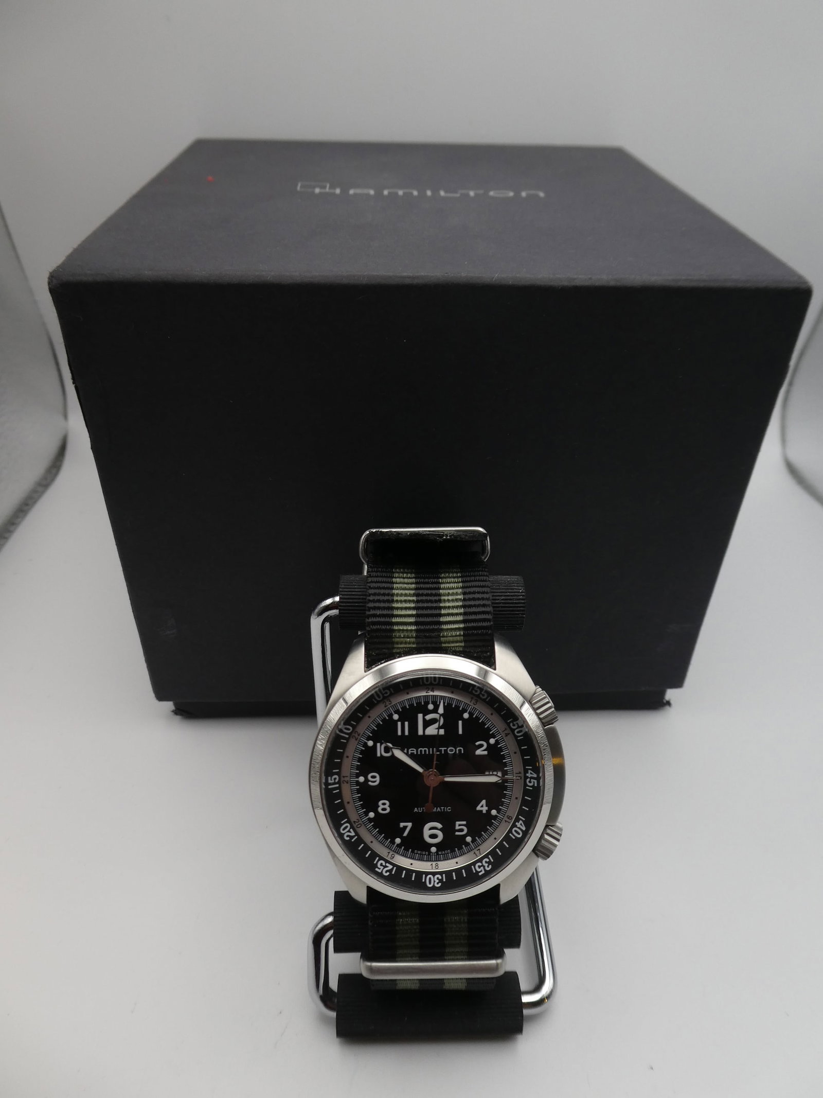 Hamilton Khaki Pilot Pioneer Wristwatch: Hamilton Khaki Pilot Pioneer Wristwatch. Measurements in inches: 42mm Condition:Good with no problems Shipping:We offer in-house shipping. Item(s) will be packed after invoice is paid and shipping cha