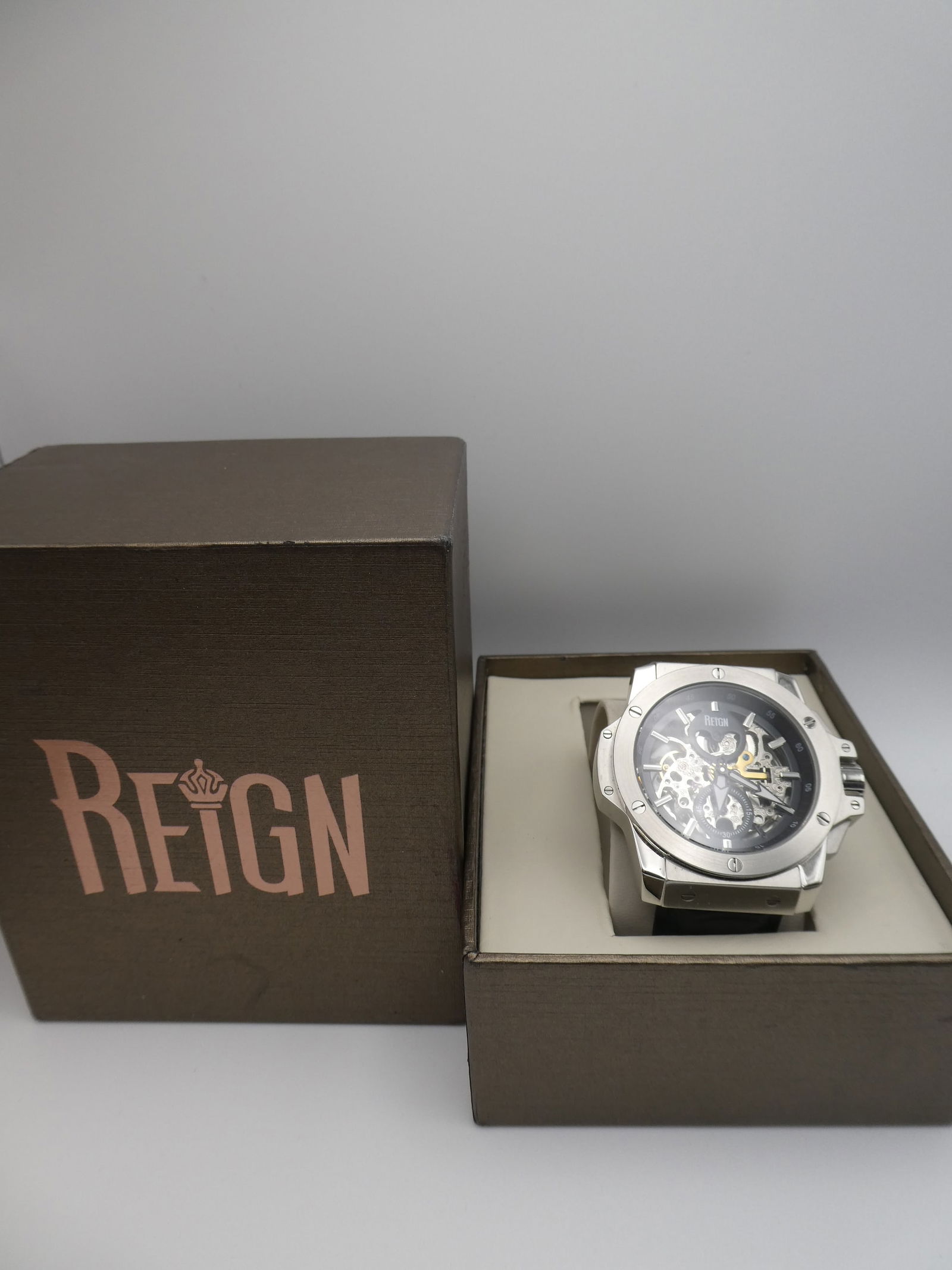 Reign Skeleton Automatic Wristwatch (1 of 8)