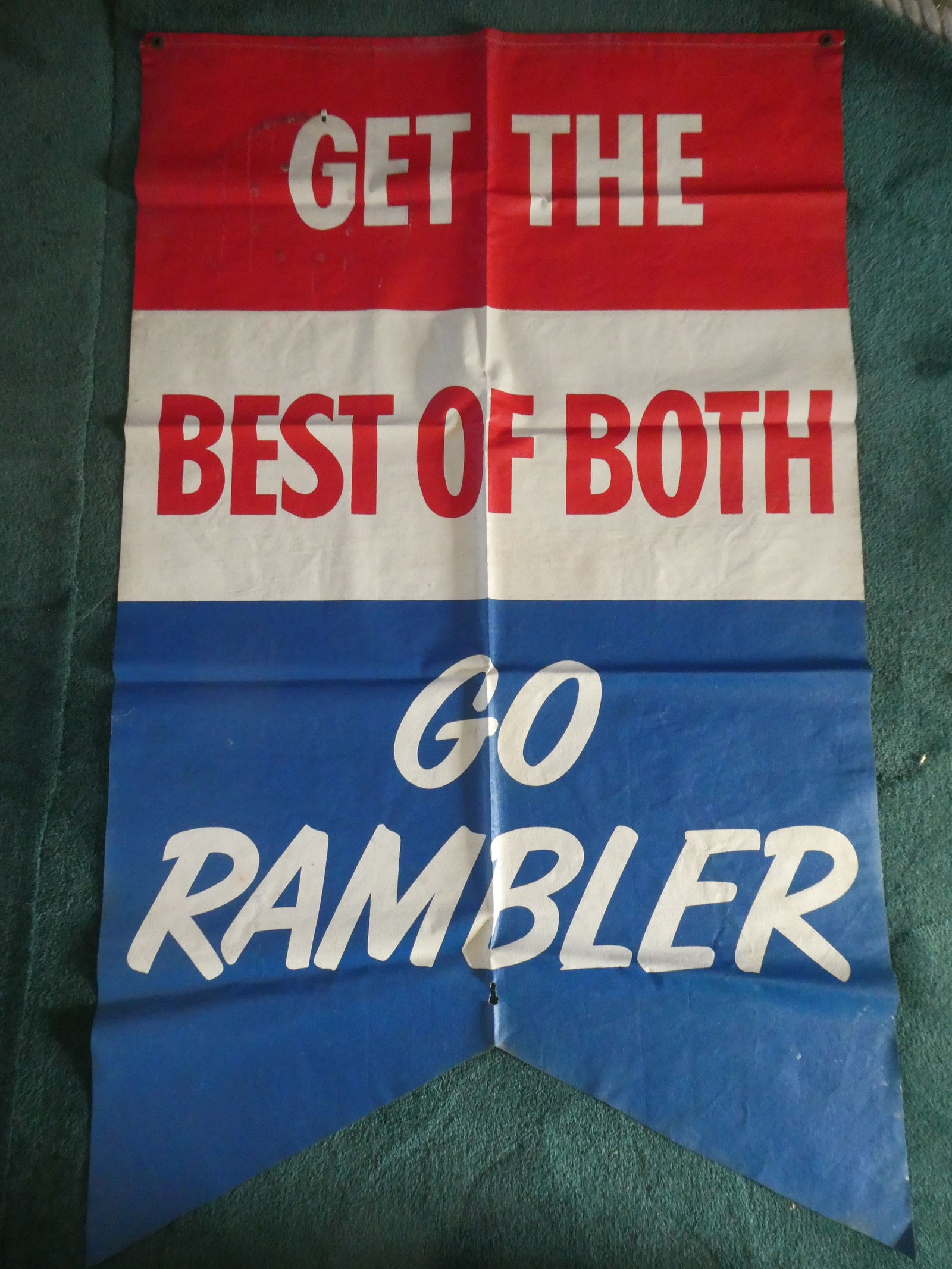 Original Get the best of Both Go Rambler Nash Hanging Banner (1 of 7)