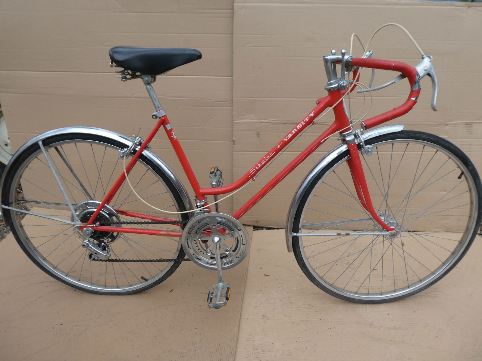 Vintage Schwinn Varsity 10 Speed Girl's Road Bike Bicycle