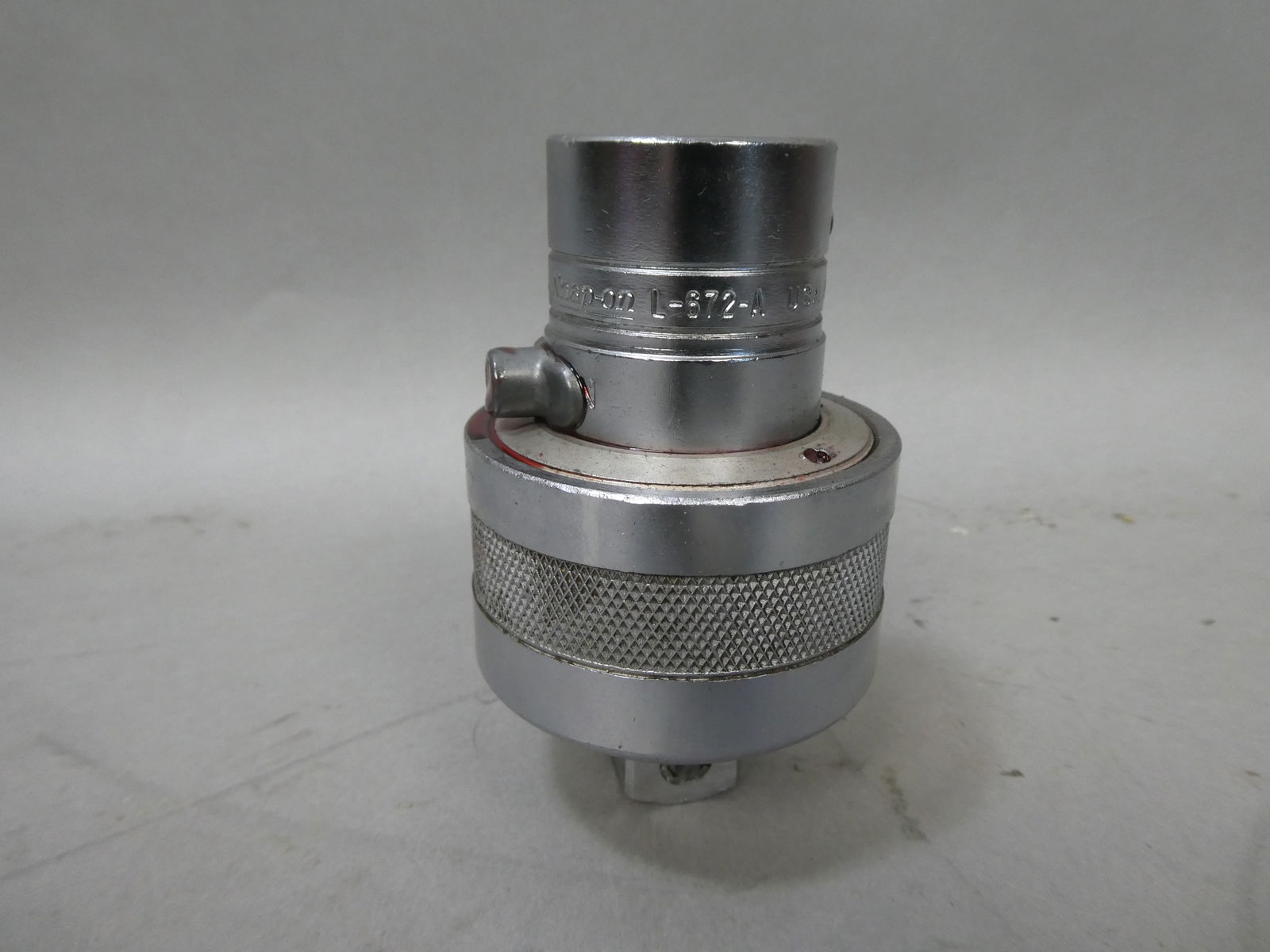 Snap-on Vintage 3/4" Drive SAE Ratchet Adapter 3-15/16" Long L672A: Snap-on Vintage 3/4" Drive SAE Ratchet Adapter 3-15/16" Long L672A This item is from a Gurnee, IL private estate. The estate included lots of cameras and accessories, motorcycles and parts, vehicles,