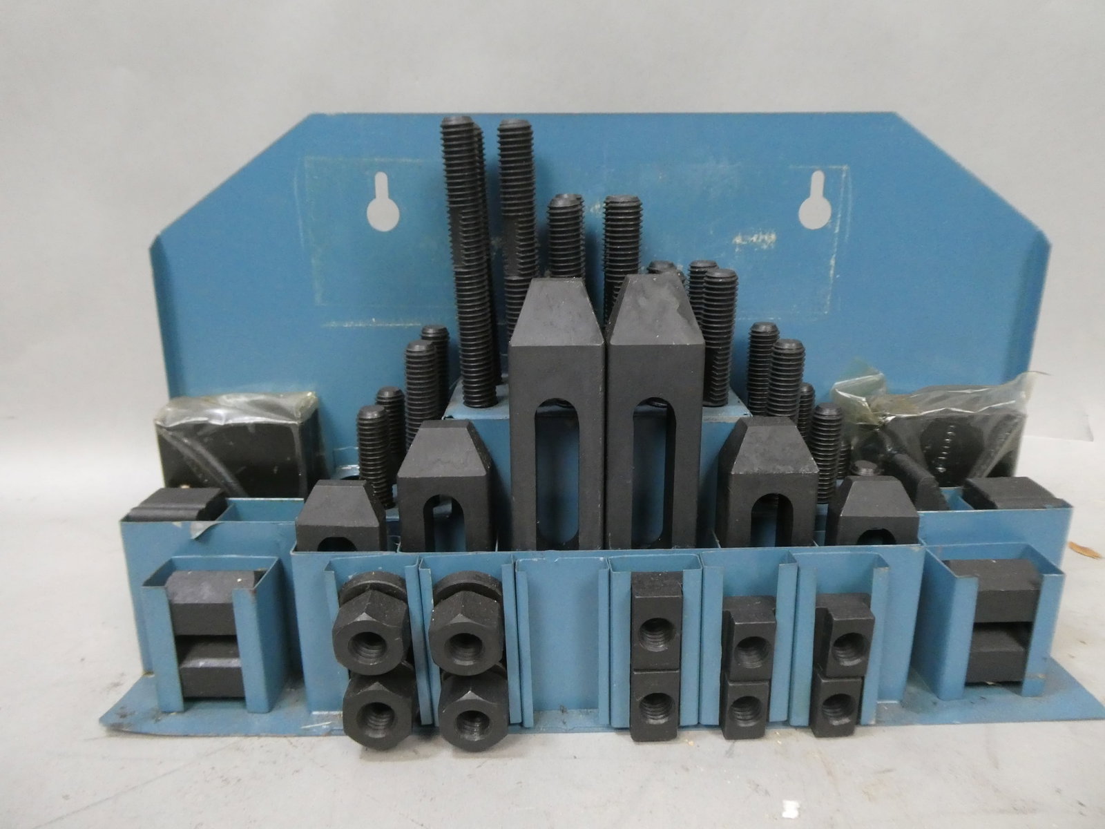 Precise Steel Clamping 58 Piece Set: Precise Steel Clamping 58 Piece Set This item is from a Gurnee, IL private estate. The estate included lots of cameras and accessories, motorcycles and parts, vehicles, knives, guns, tools, workshop e