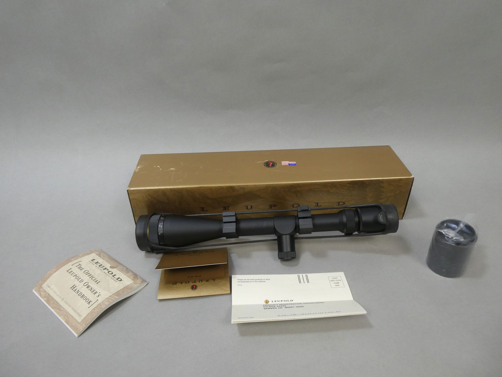 NEW IN BOX Leupold Vari-X III 6.5-20x40mm Rifle Scope 49807: Leupold Vari-X III 6.5-20x40mm Rifle Scope 49807 This item is from a Gurnee, IL private estate. The estate included lots of cameras and accessories, motorcycles and parts, vehicles, knives, guns, tool
