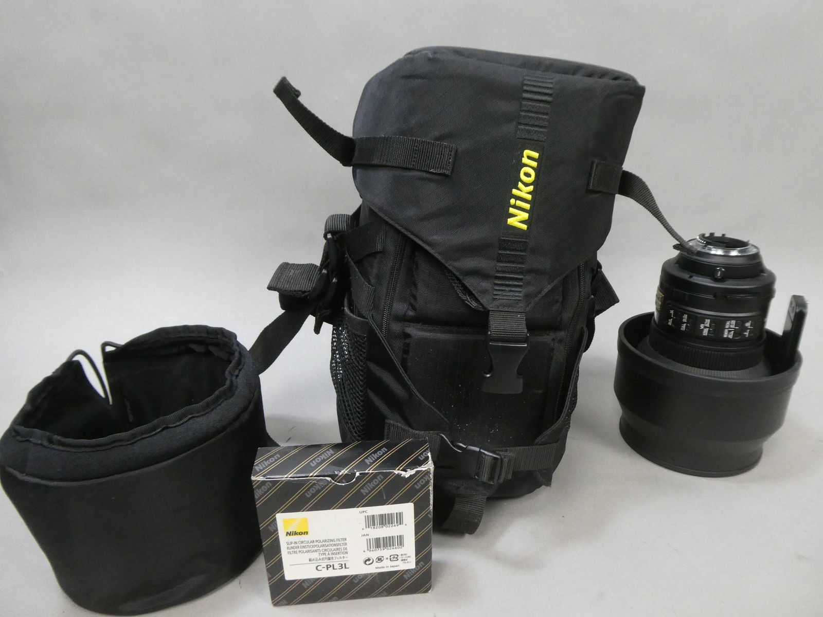 Nikon AF-S NIKKOR 200mm f/2G ED VR II Lens w/ CL-LI case: Nikon AF-S NIKKOR 200mm f/2G ED VR II Lens w/ CL-LI case and C-PL3L filter This item is from a Gurnee, IL private estate. The estate included lots of cameras and accessories, motorcycles and parts, ve