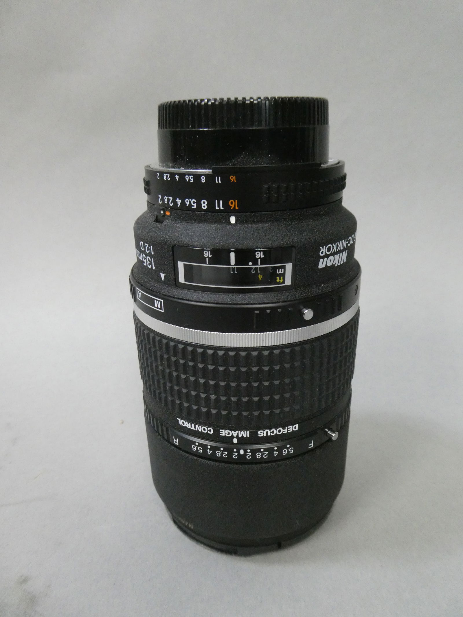 Nikon Nikkor 135mm 1:2 D Manual Focus Lens: Nikon Nikkor 135mm 1:2 D Manual Focus Lens This item is from a Gurnee, IL private estate. The estate included lots of cameras and accessories, motorcycles and parts, vehicles, knives, guns, tools, wor