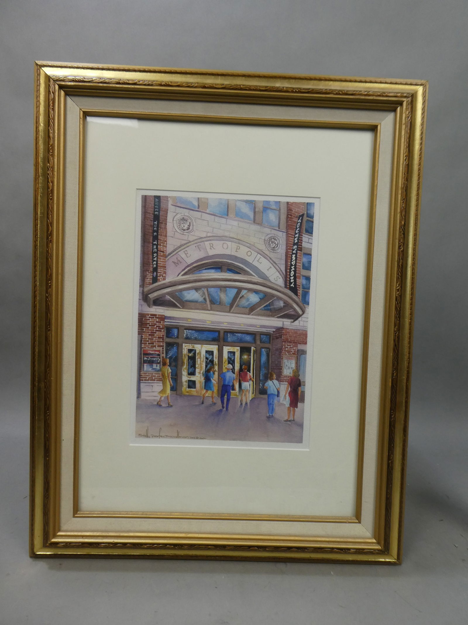 Town for the films Artworks from \"Swall… Perspective View of the Salem Willows Pavilion | Lord