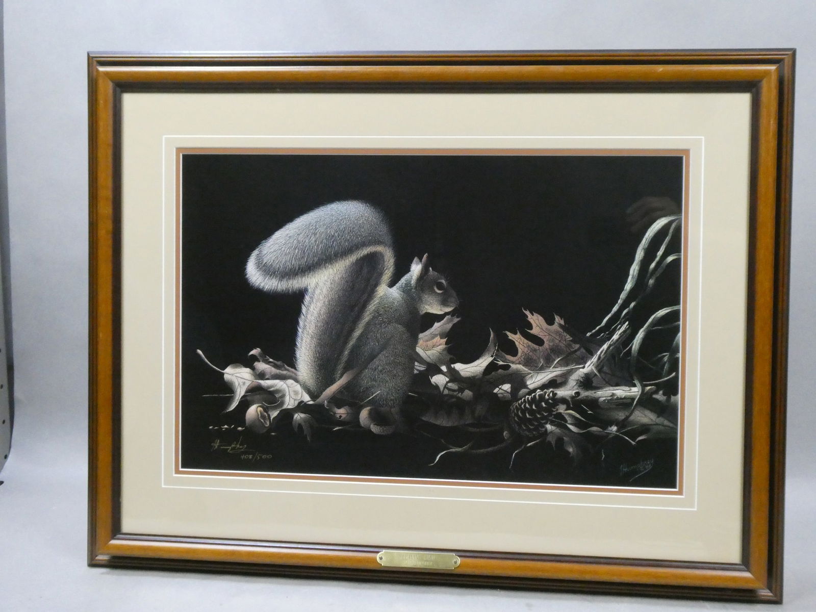 Tommy Humphrey Leaving Sign Squirrels Ltd Ed Lithograph (1 of 13)