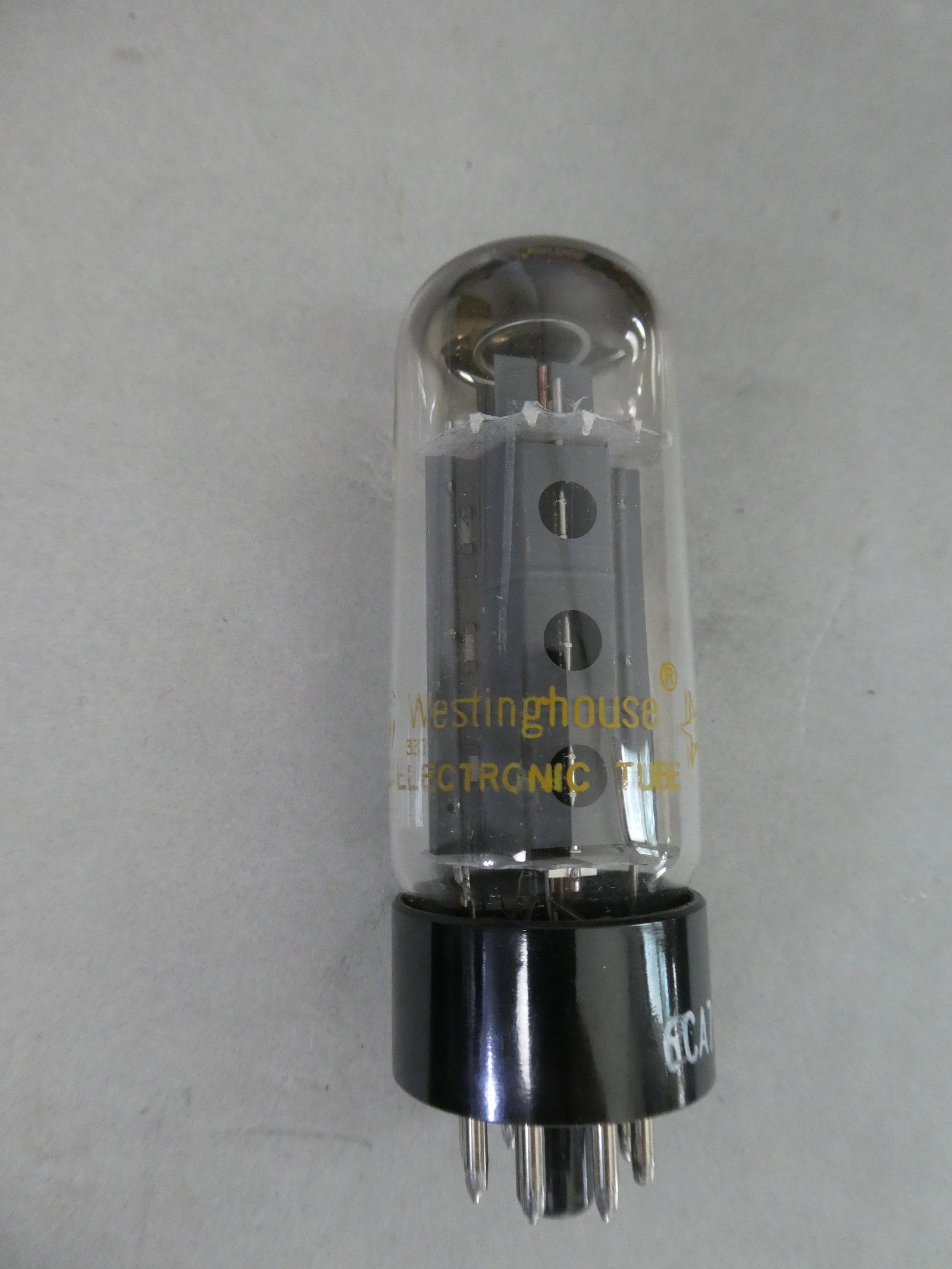 Westinghouse 6CA7 EL3 Vacuum Radio Tube: Westinghouse 6CA7 EL3 Vacuum Radio Tube. Condition:Looks little if ever used, has not been tested Shipping:We offer in-house shipping. Item(s) will be packed after invoice is paid and shipping charge 