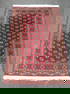 Vintage Bokhara Mori Red Wool Tribal Wool Rug