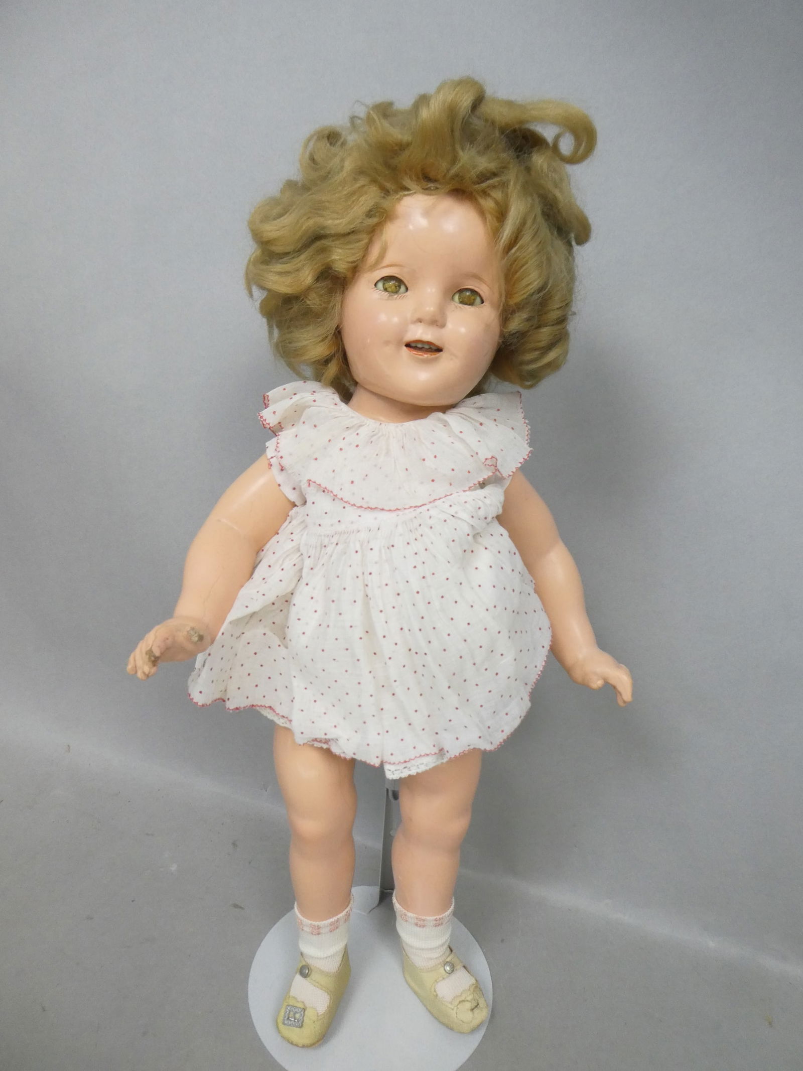 Antique Ideal Shirley Temple 18 All Composition Doll (1 of 8)