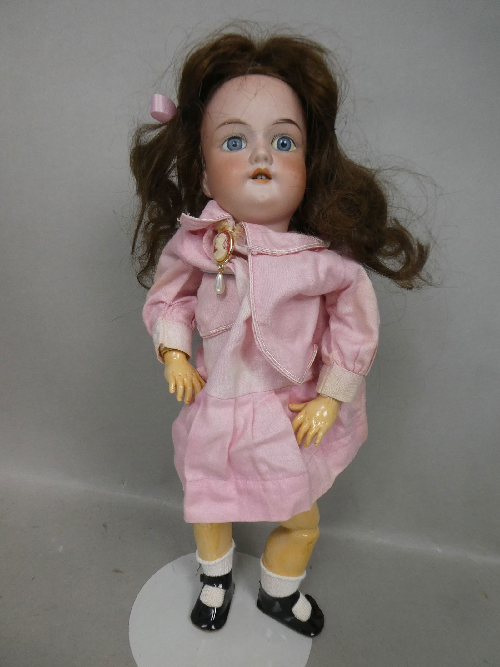 Antique Armand Marseille 390 Porcelain & Composition Doll (1 of 9)