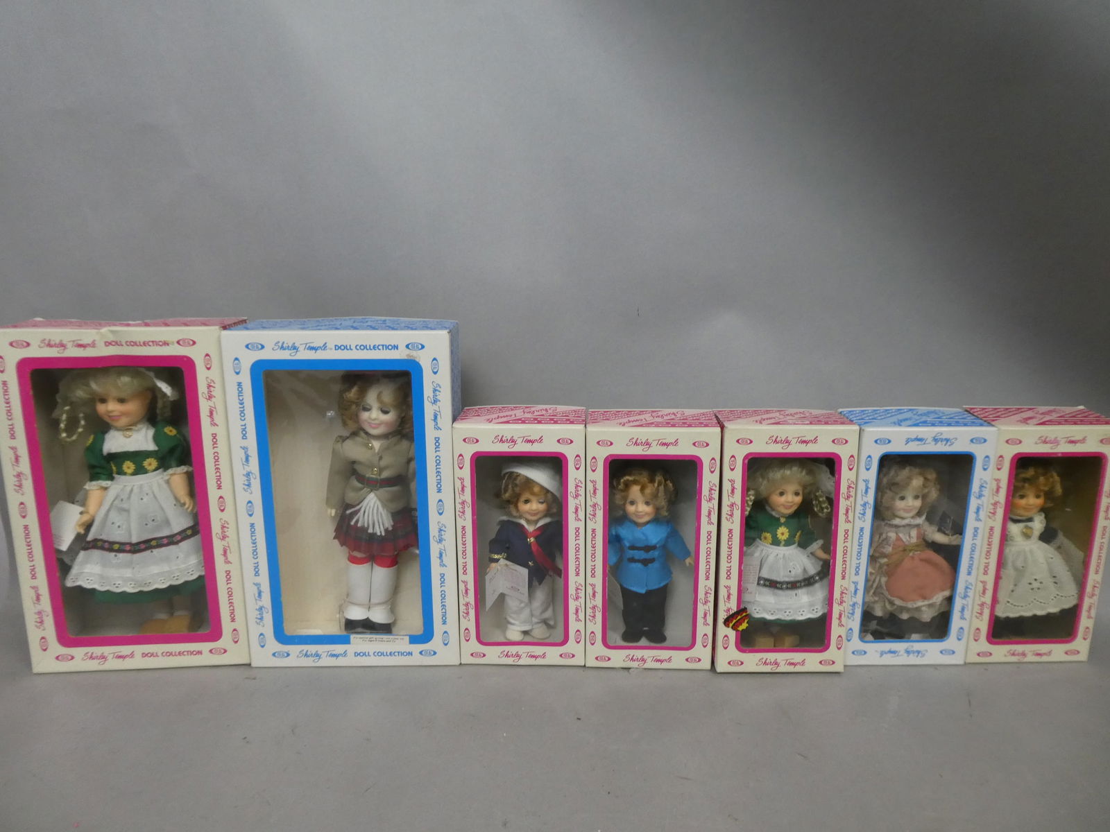 Lot 7 Idea Shirley Temple Dolls New in Boxes (1 of 8)