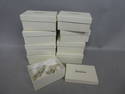9 Sets Never Used Neiman Marcus Butterfly Shaped Napkin Rings in Boxes