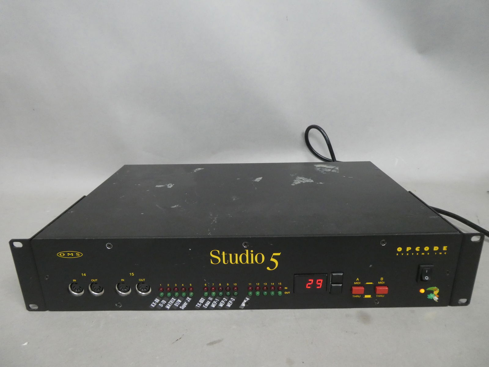 OMS Opcode System Inc Studio 5 MIDI Interface/Synchronizer (1 of 7)