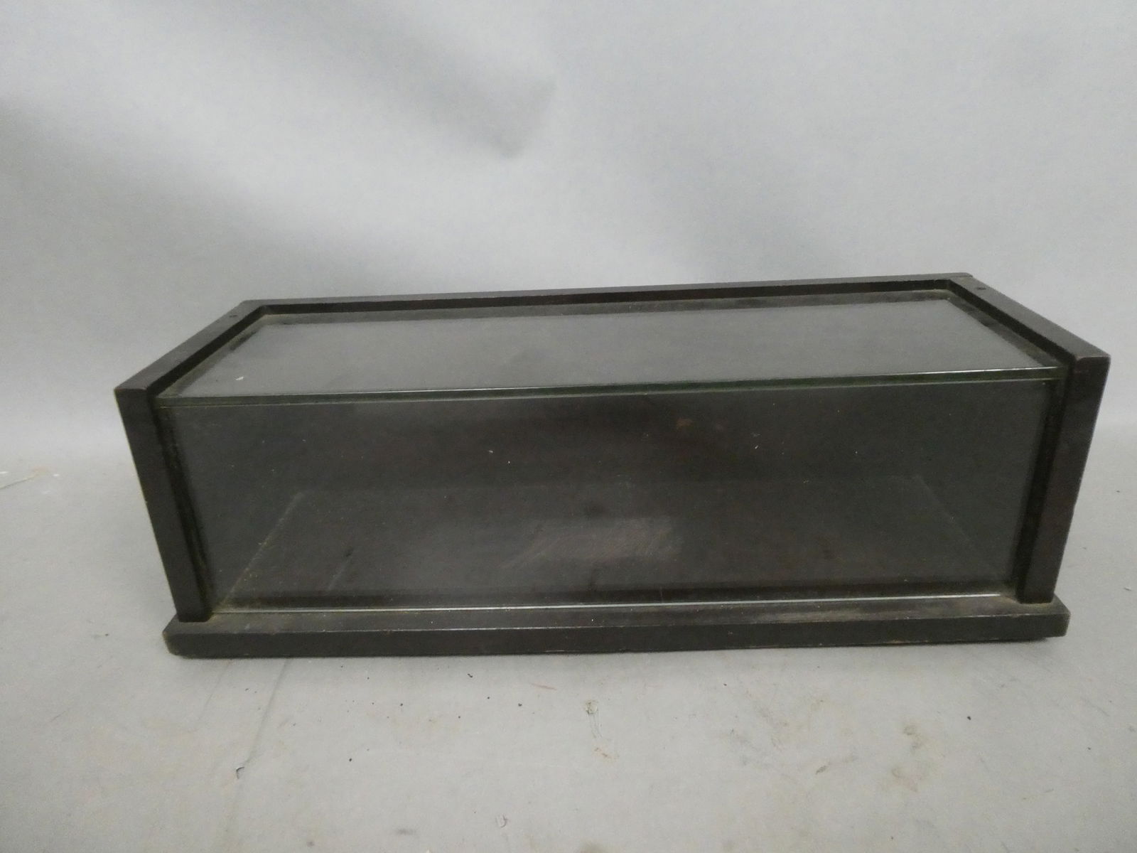 Antique Mahogany Wood Store Small Display Case (1 of 6)