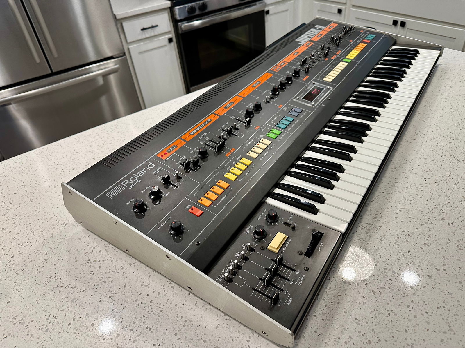 1981 Roland Jupiter-8 61-key Analog Synthesizer with Video (1 of 12)