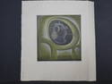 1962 Fukazawa Japanese Woodblock Print Abstract 8/20