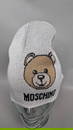 Moschino Knit Beanie Hat with Teddy Bear Design