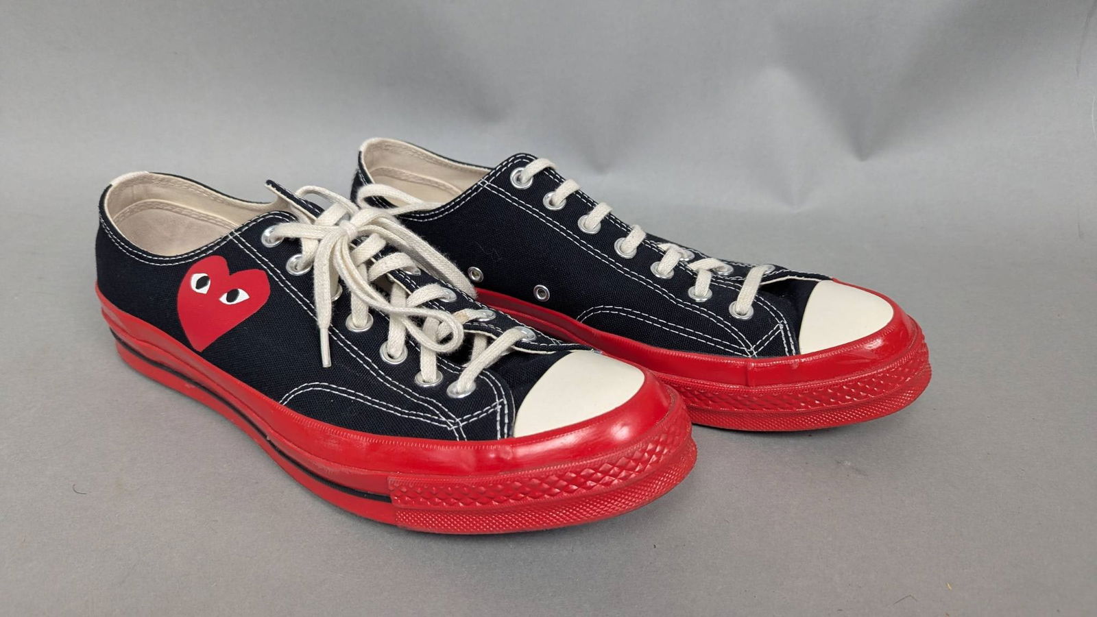 Converse Play Comme des Garcons Chuck Taylor Low-Top Sneakers (1 of 7)
