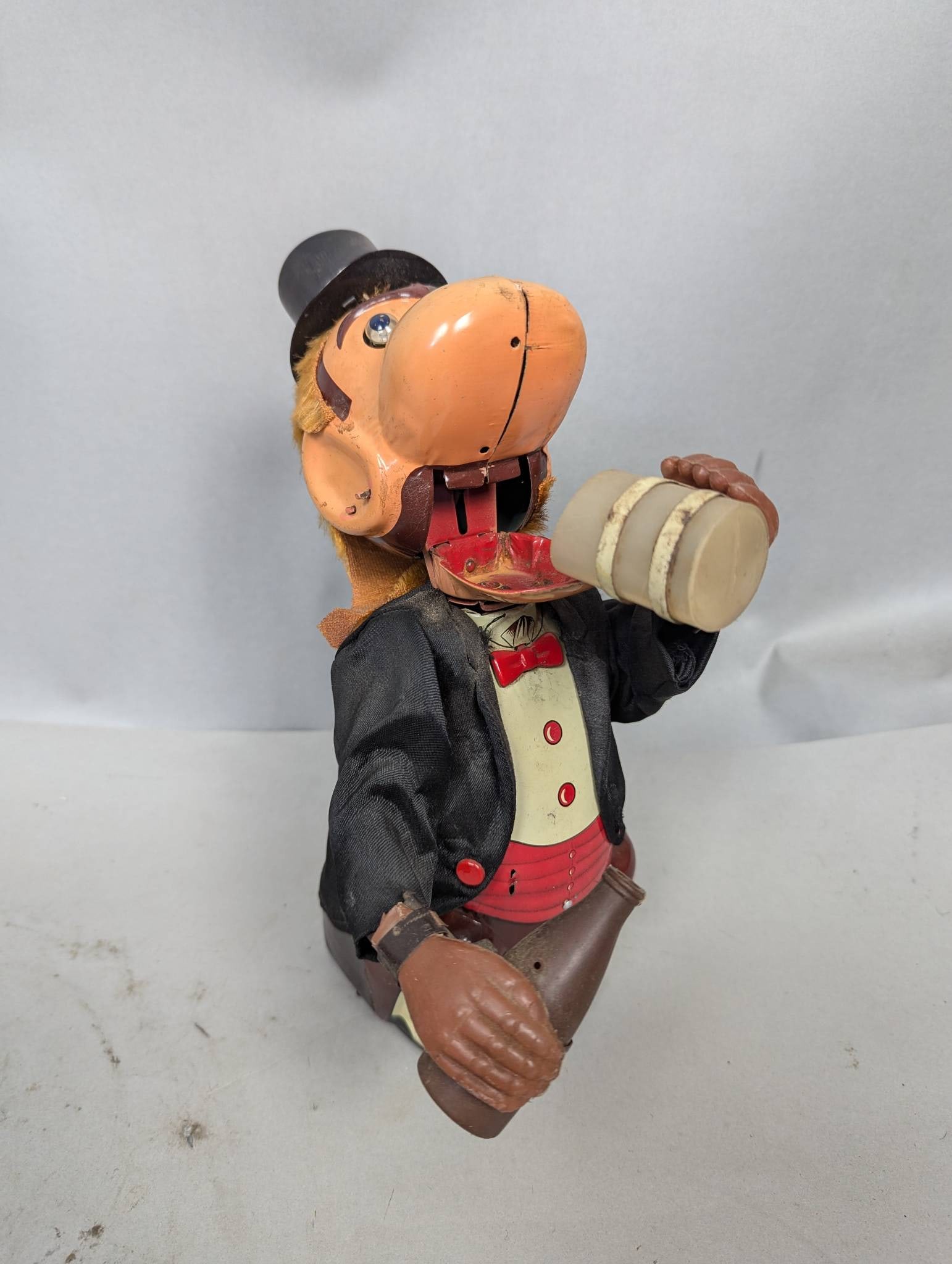 Linemar Battery-Operated Jocko the Drinking Monkey Toy (1 of 6)