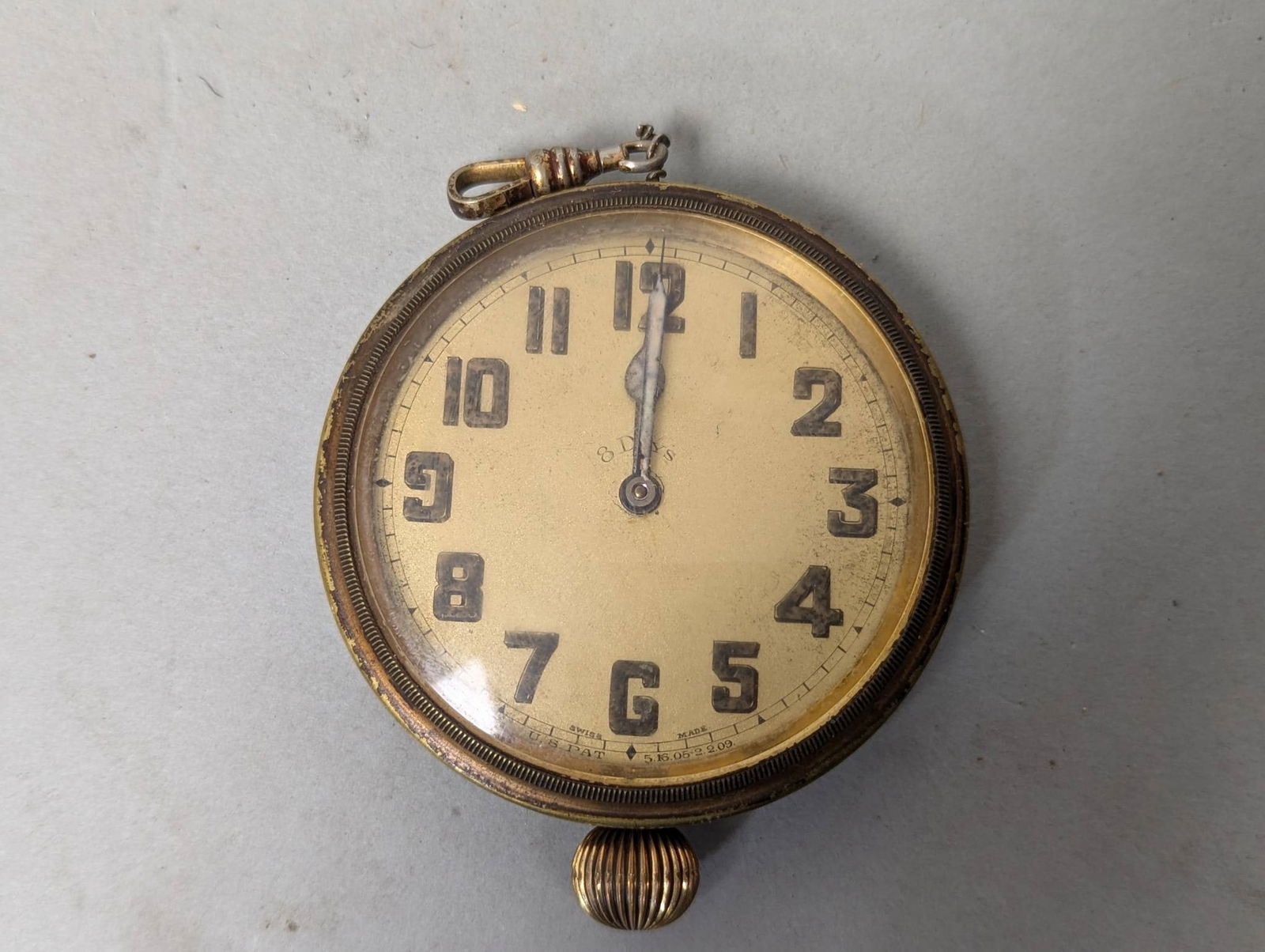 Doxa Jewel Swiss Travel Auto Clock (1 of 6)