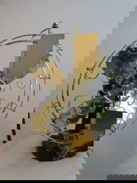 Antique Westinghouse Vane Oscillator Brass Blade & Cage Electric Fan Style 115675A