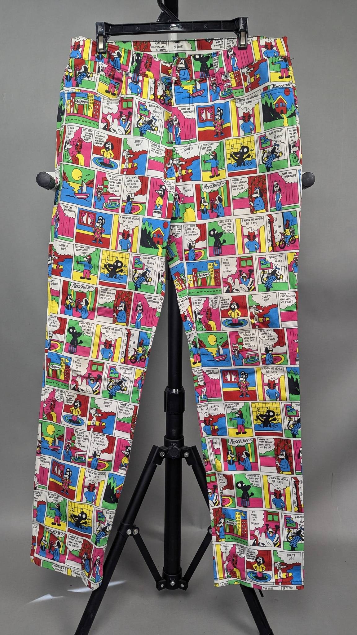 Moschino Couture Comic Print Pants (1 of 7)