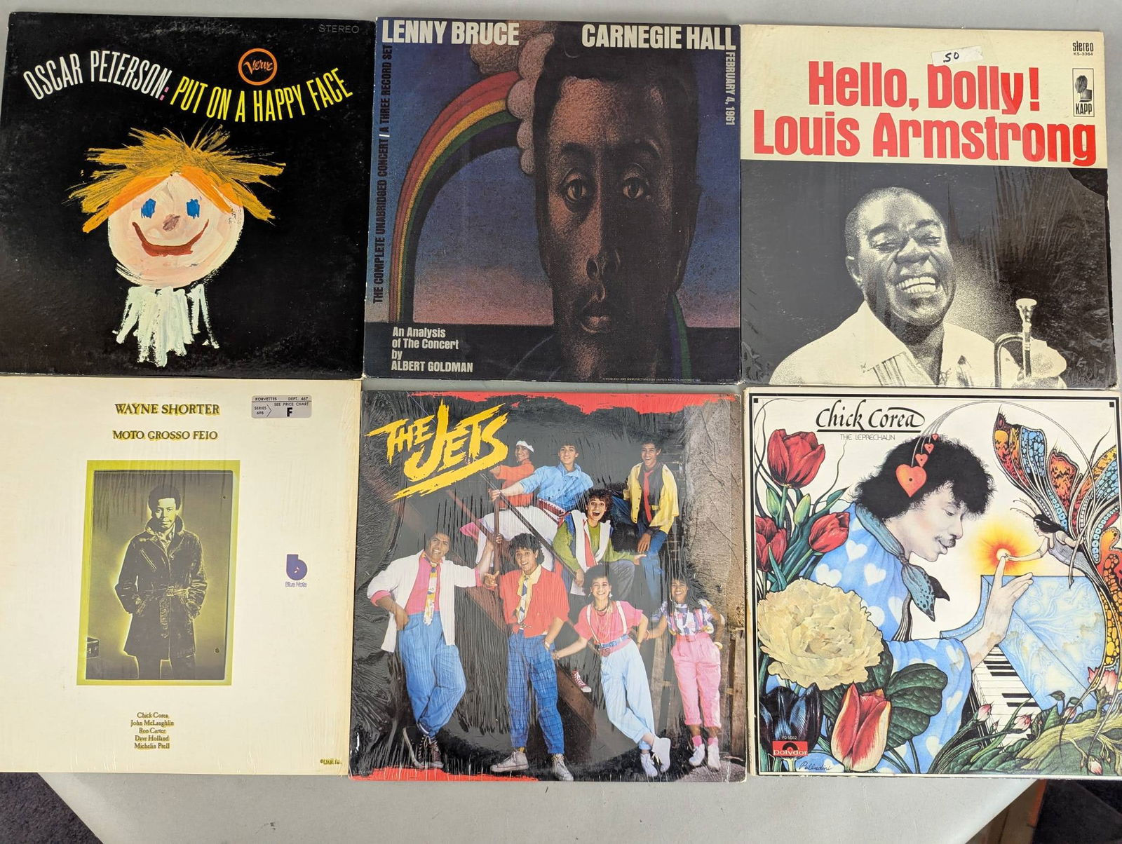 Lot of Eight Record Albums Jazz Hip Hop etc (1 of 2)