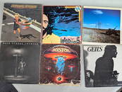 Lot of Record Albums Including Boston Styx Nina and Bad Company