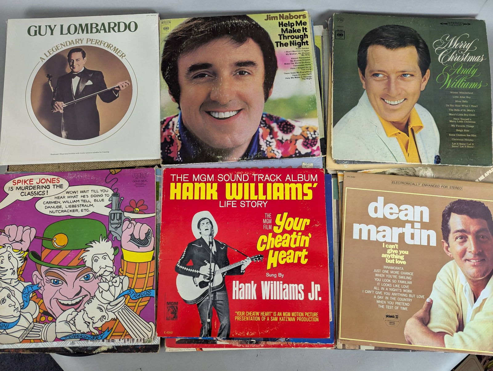 Lot of 42 Collection of Record Albums Featuring Various Artists and Genres (1 of 7)