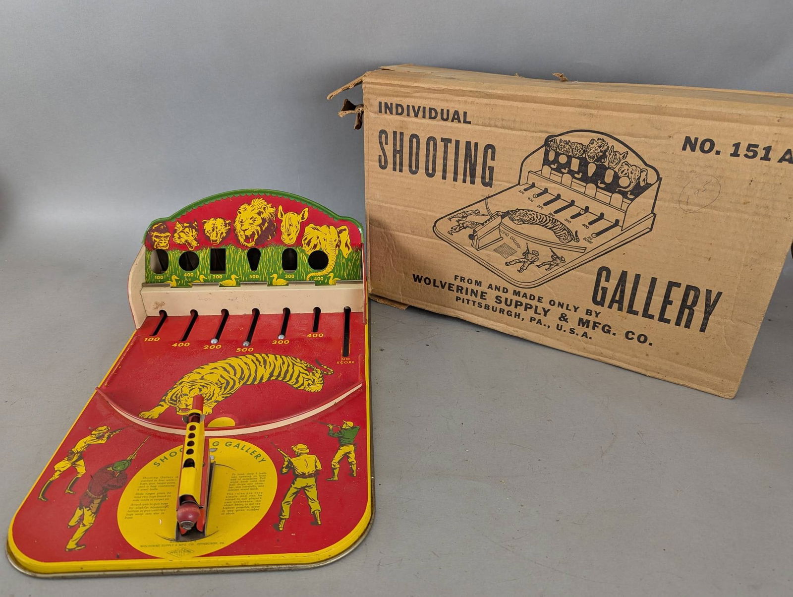 Wolverine Shooting Gallery Game No 151A With Original Box (1 of 7)