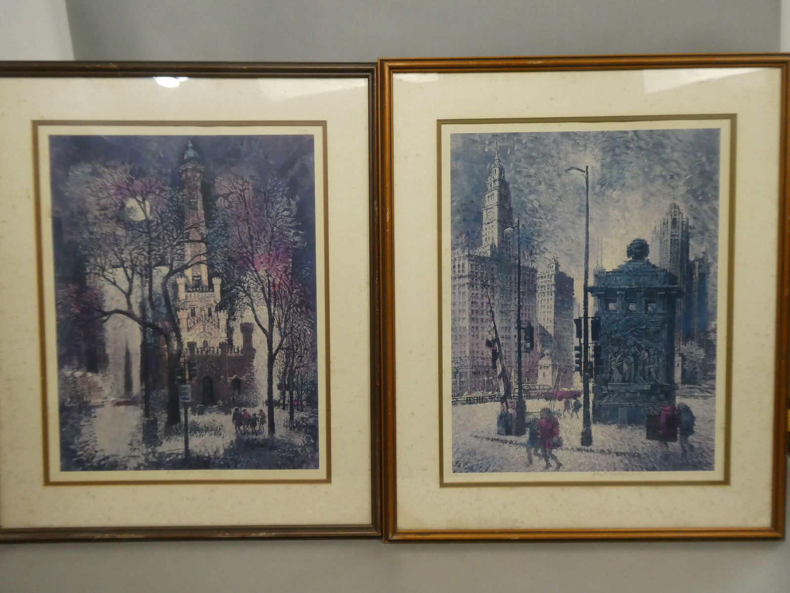 Lot 4 Alex F Yaworski Scenes of Chicago Pencil Signed Lithographs (1 of 6)