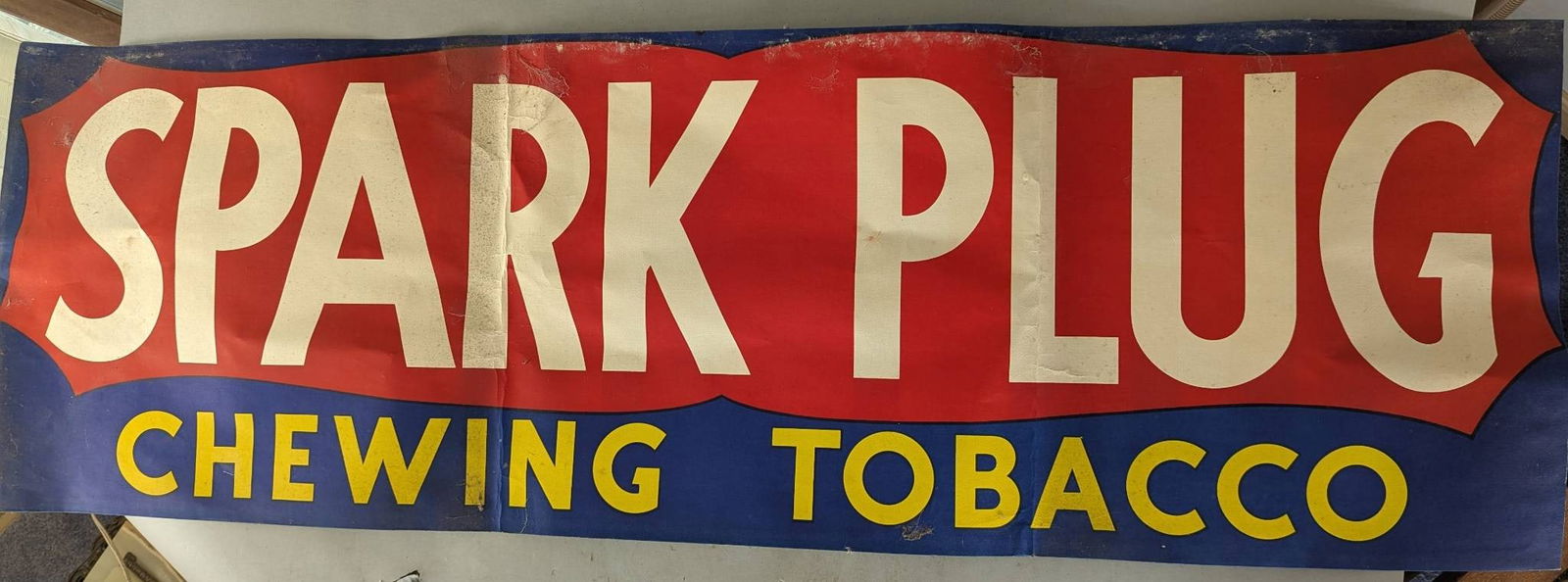 Spark Plug Chewing Tobacco Advertising Sign (1 of 6)
