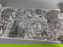 Ink Drawing by Phil Kutno with Nude Figures and Surreal Imagery