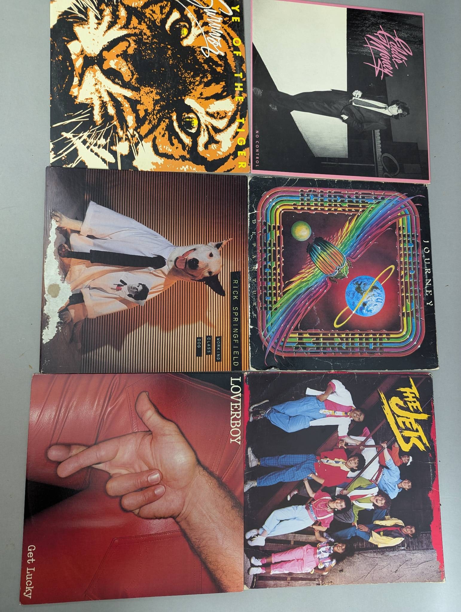 Vintage Vinyl Records Featuring Various Artists and Genres Lot of 30 (1 of 5)