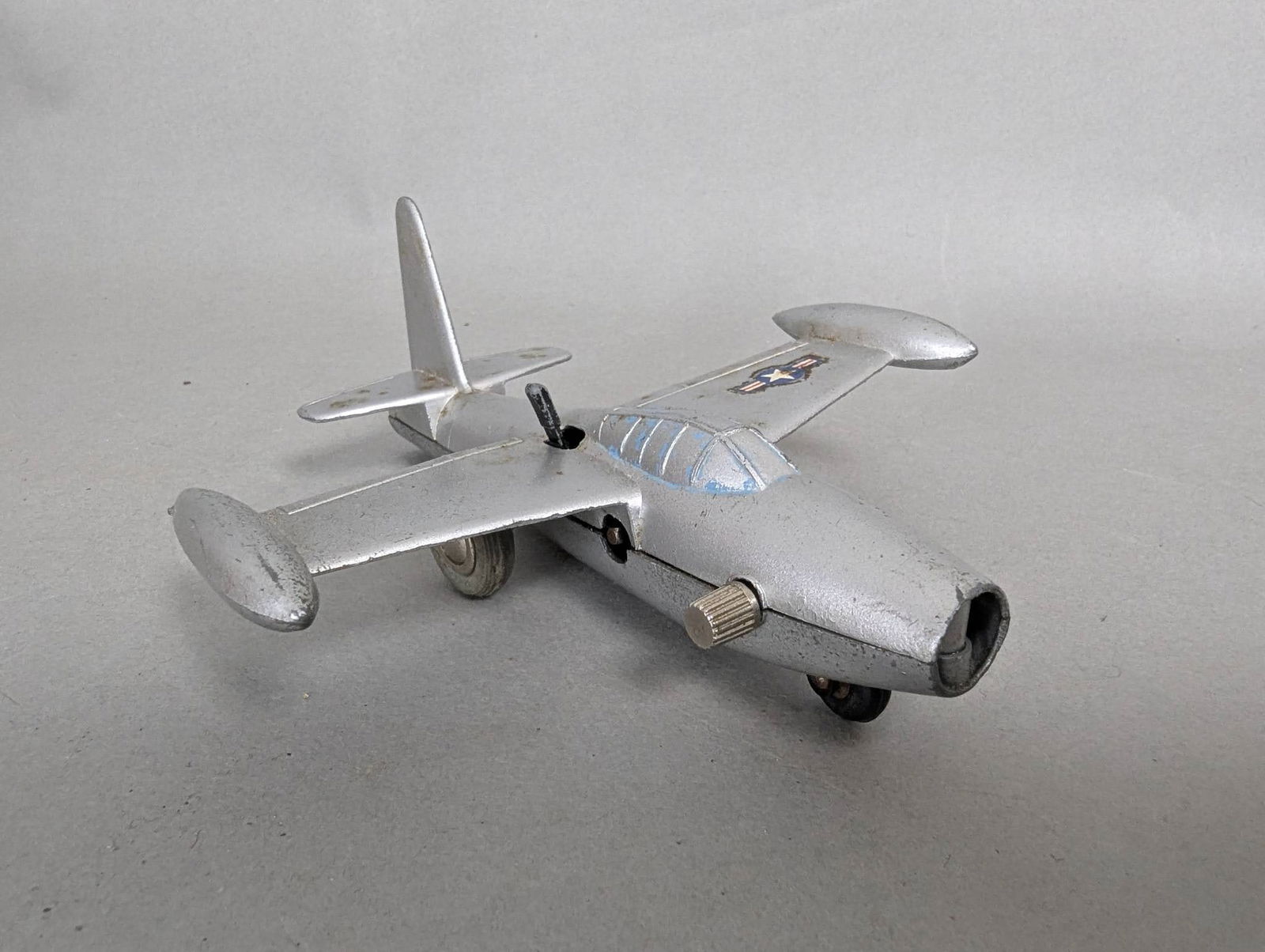 Schuco Thunderjet Micro Jet 1030 Wind-Up Die-Cast Model Airplane (1 of 7)