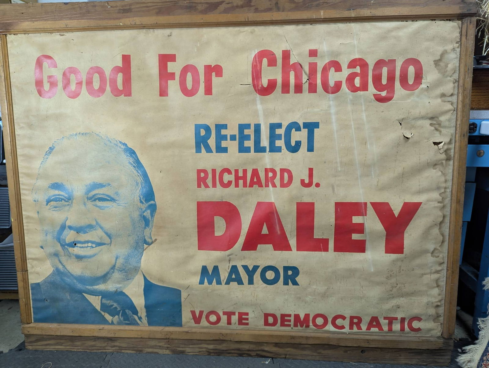 Political Poster for Richard J Daley Mayoral Campaign (1 of 8)