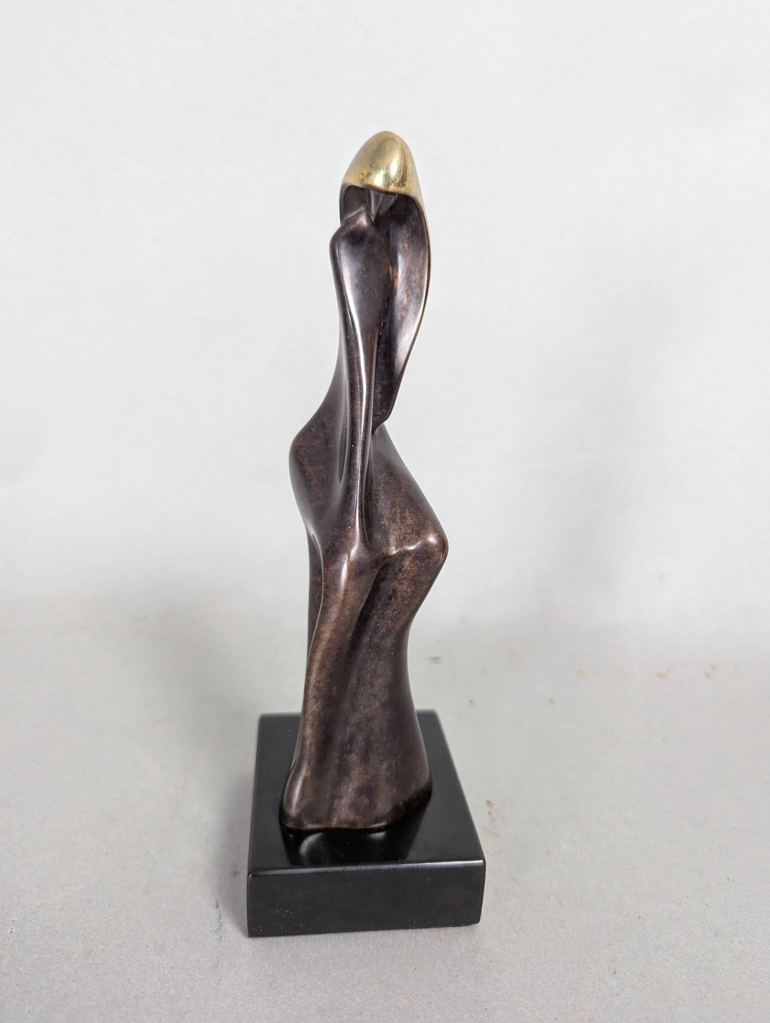 Bronze and Brass Sculpture of Female Form by Paul Braslow (1 of 7)