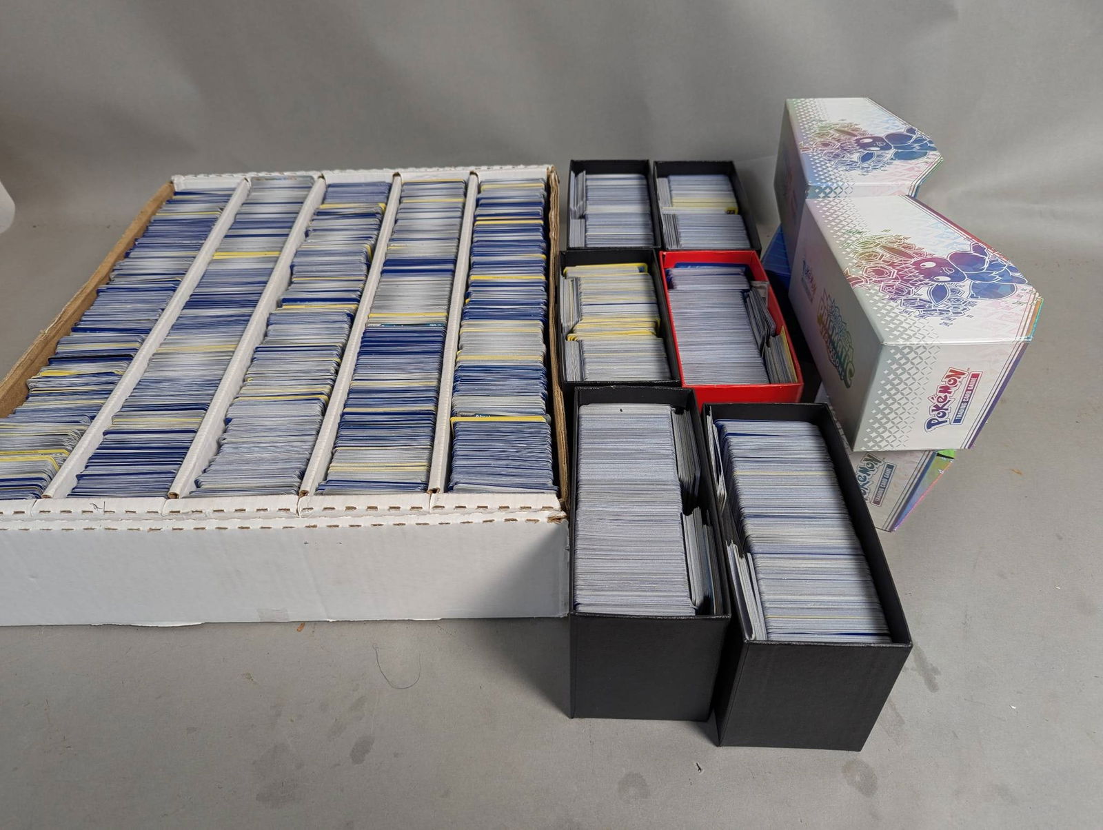 Thousands of Pokemon Trading Cards (1 of 3)