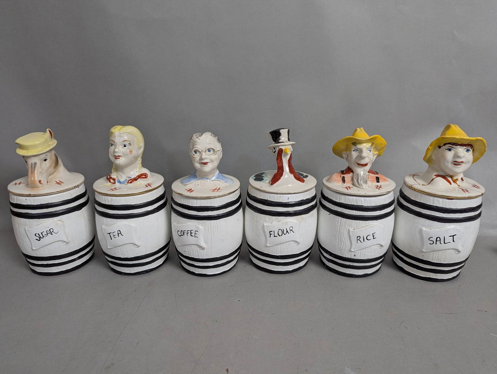 Regal Old McDonalds Kitchen Canister Set with Character Lids (1 of 9)