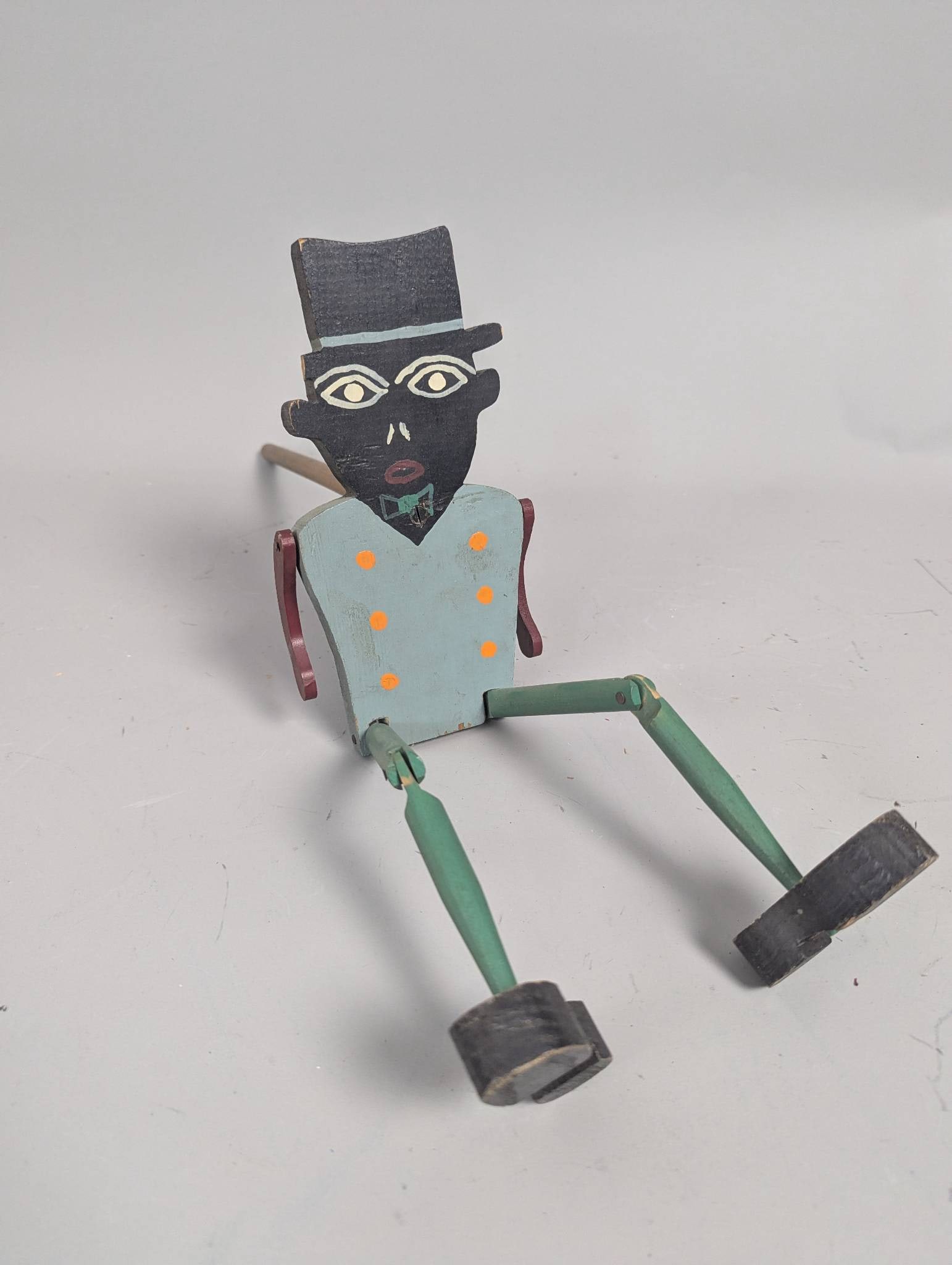 Black Americana Limberjack Dancing Doll Depicting Minstrel Performer (1 of 4)