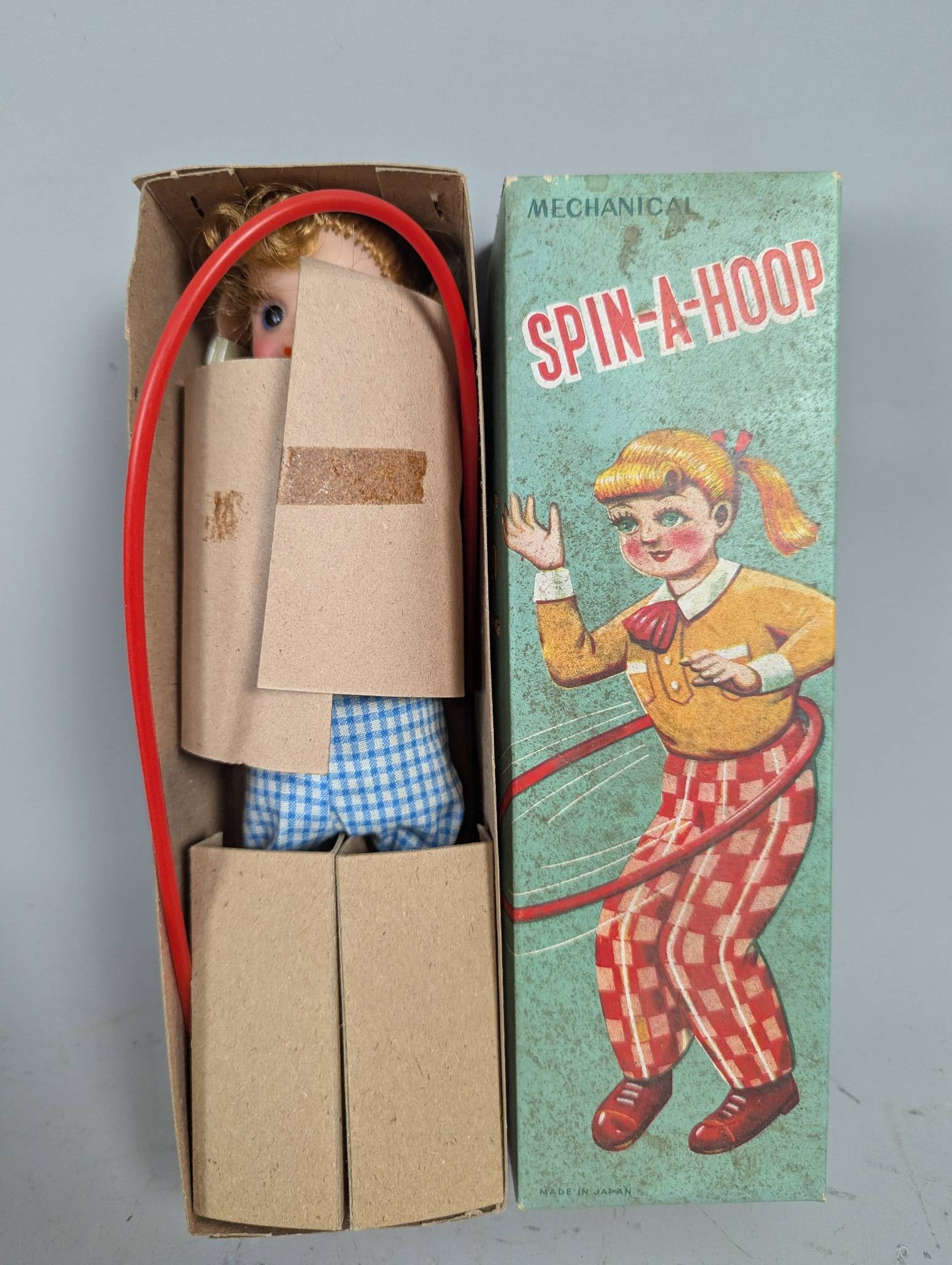 Mechanical Spin A Hoop Toy with Original Box Japan (1 of 4)