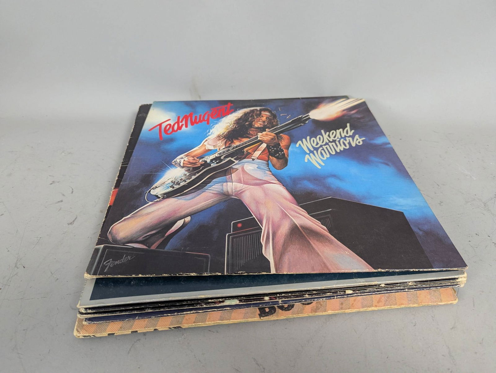 8 Hard Rock Albums from Various Bands ACDC Van Halen Aerosmith etc (1 of 3)
