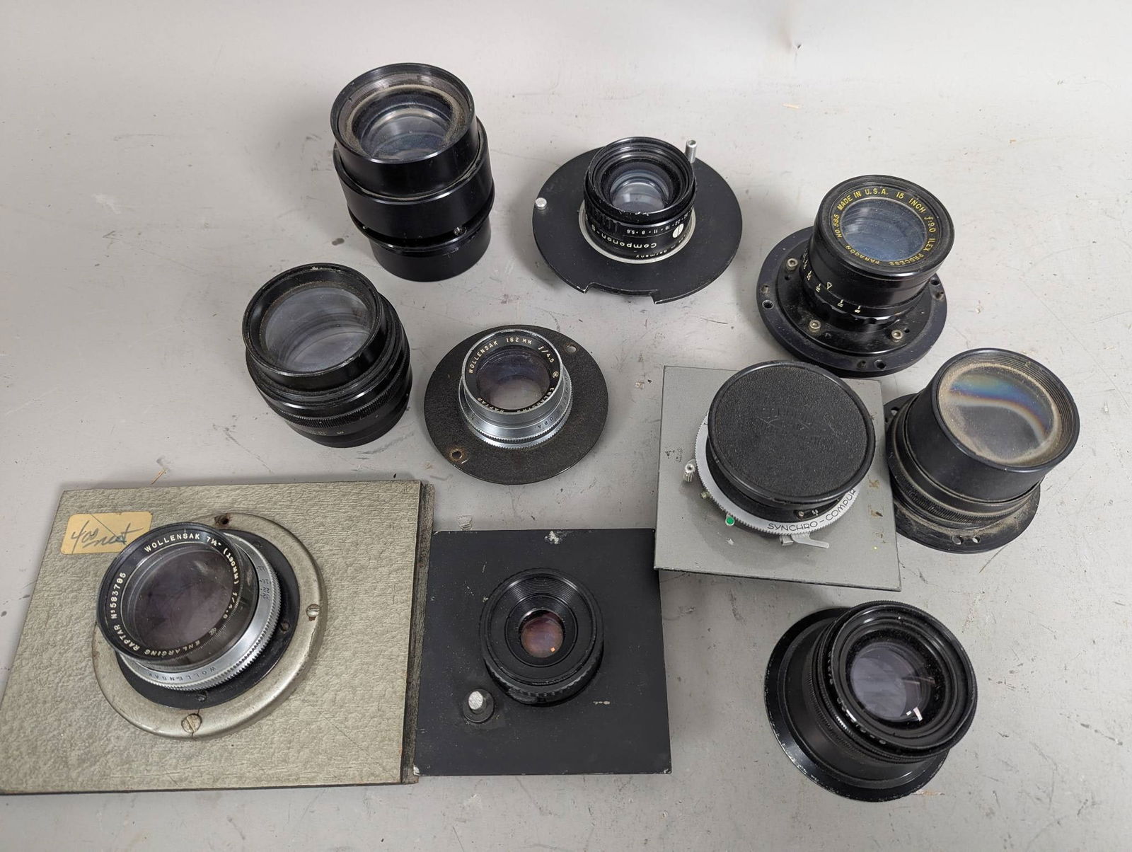 10 Large Format Assorted Lenses by Various Makers (1 of 7)