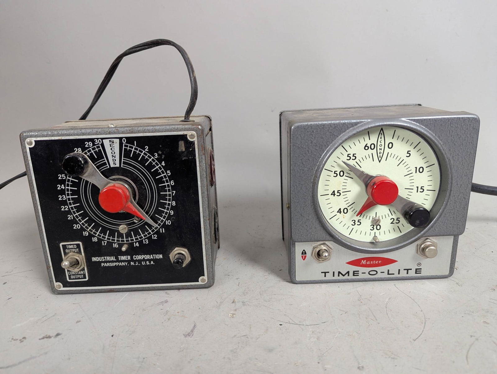 Industrial Timer Corporation Singer Time O Lite Mechanical Timers (1 of 5)
