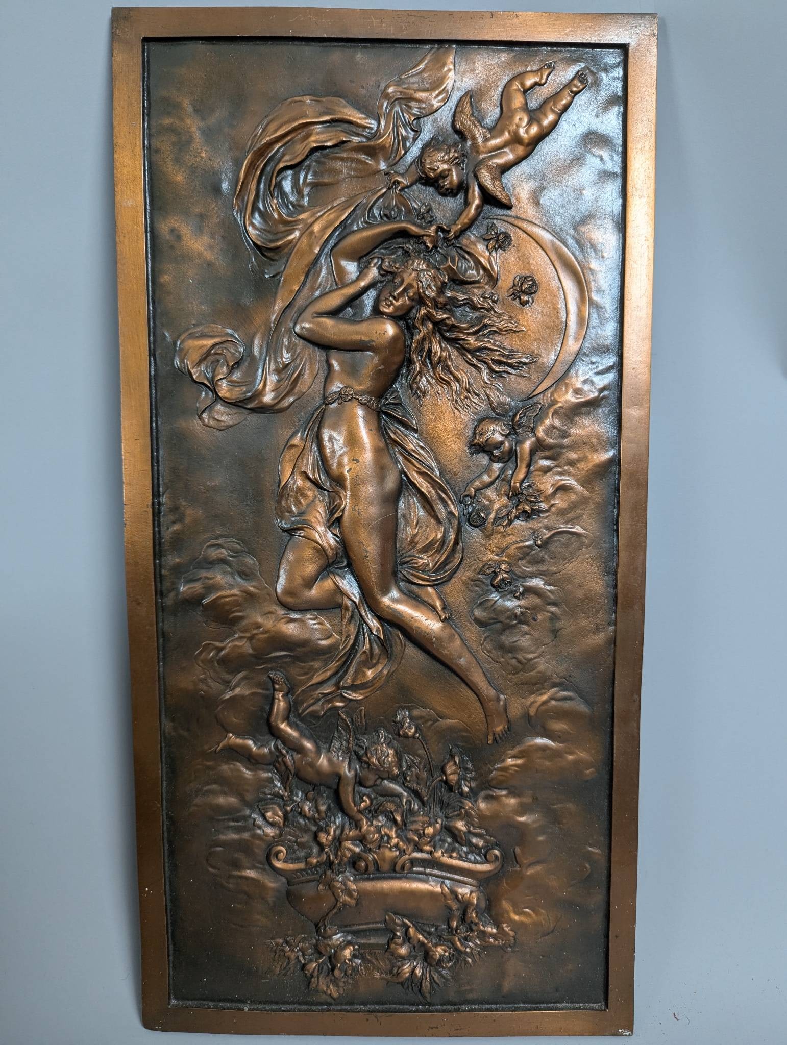 Karl Sterrer Copper Wall Art Luna An Allegory Of The Moon (1 of 7)