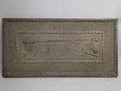 1890’s Bronze Plaque Calumet by Edward Kemeys from the Marquette Building Chicago