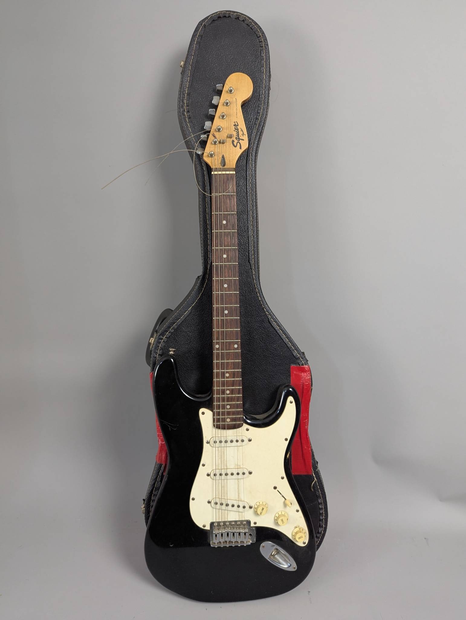 Fender Squier Stratocaster Electric Guitar with Case (1 of 8)