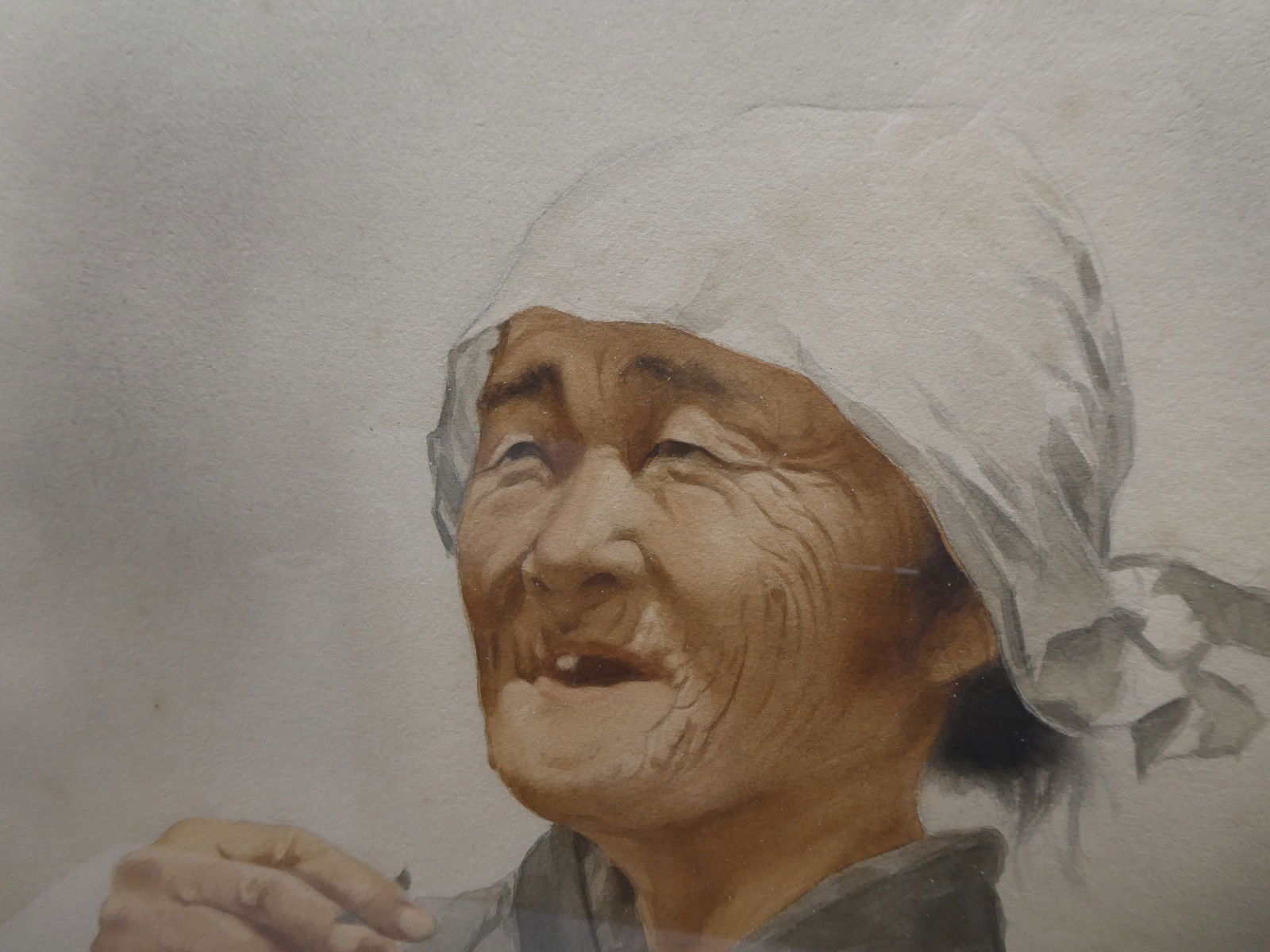 Pair Fukutaro Tarauchi Japanese Watercolor Paintings - 9