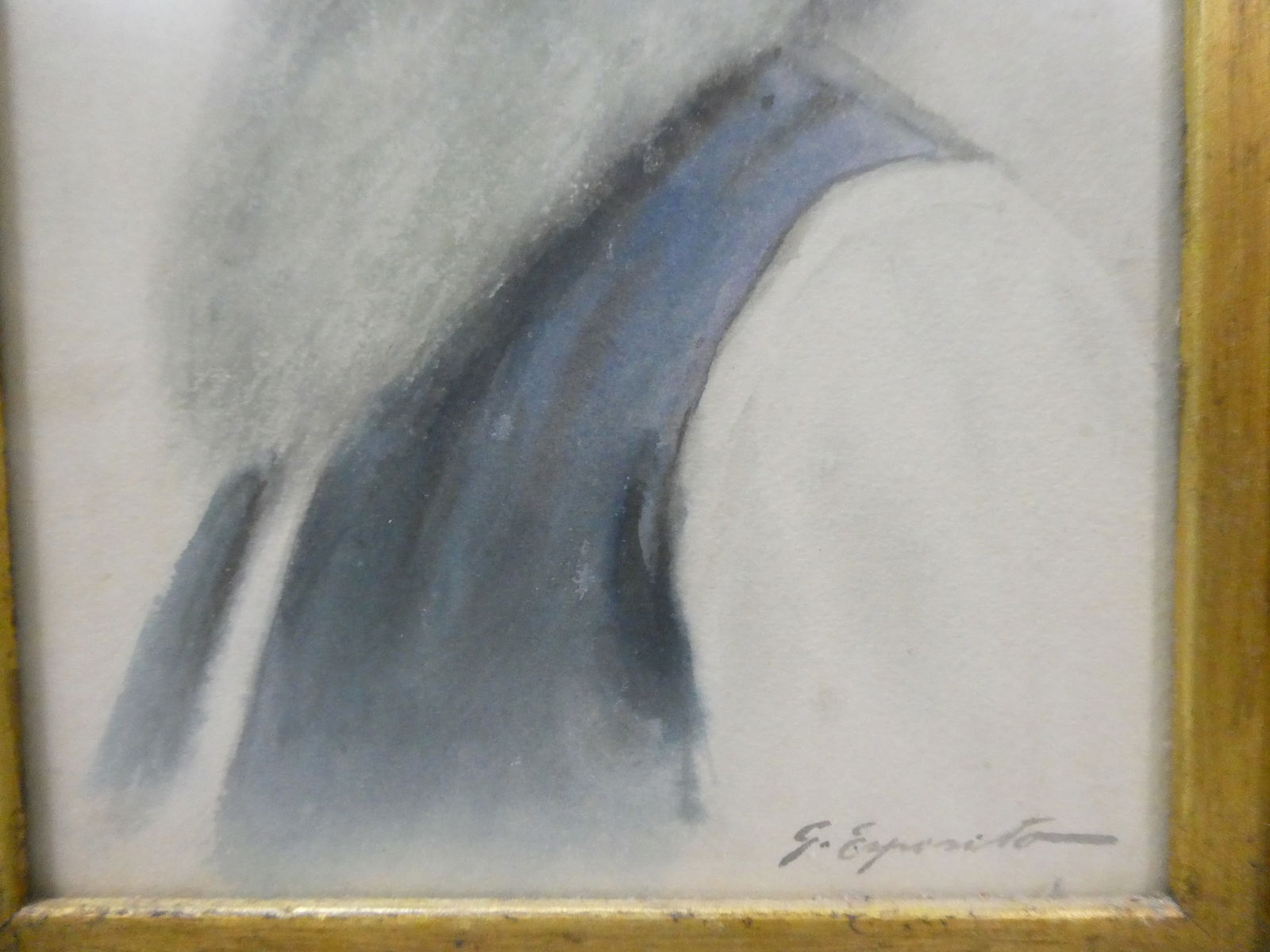 Goetano Esposito Portrait of Capri Fisherman Watercolor Painting - 9